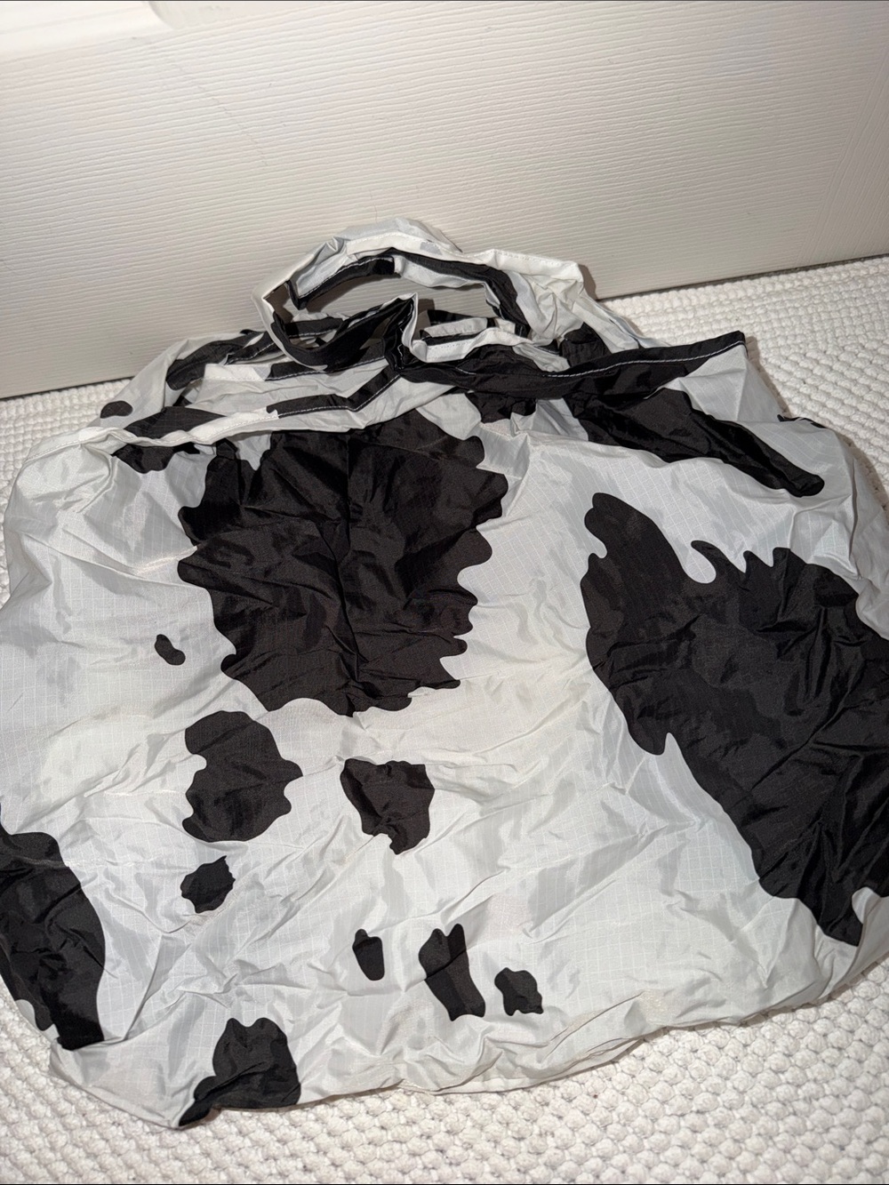 Baggu Standard Cow Print Reusable Tote Bag